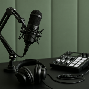 Audio-Only Podcast Recording (Studio – 1 Hr)