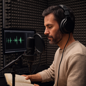 Audiobook & Long-Form Audio Recording (2-Hour Block)