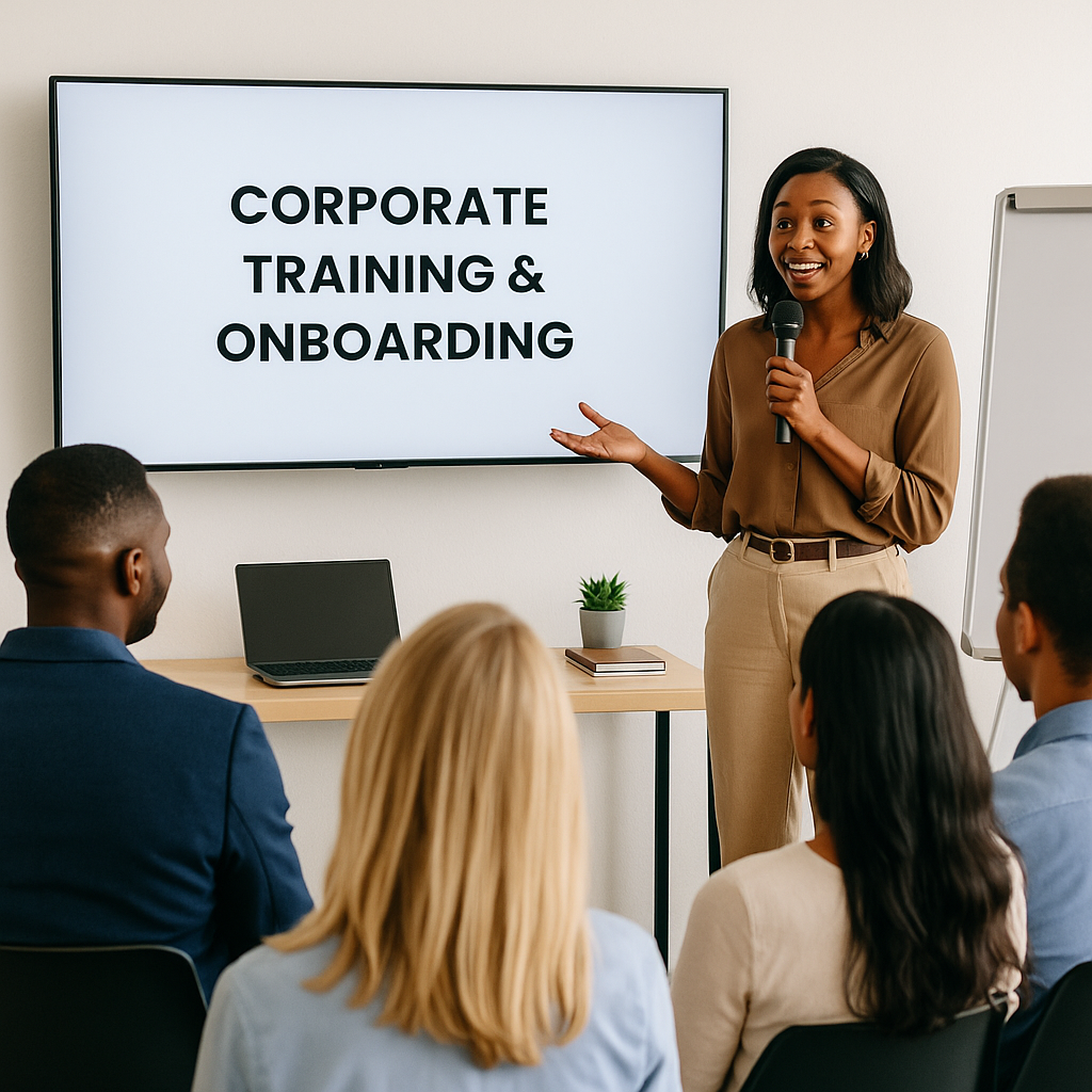 Corporate Training & Onboarding Video Production (Day-Rate Project)