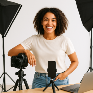 Social Media Content Photography (Studio – 1 Hr)
