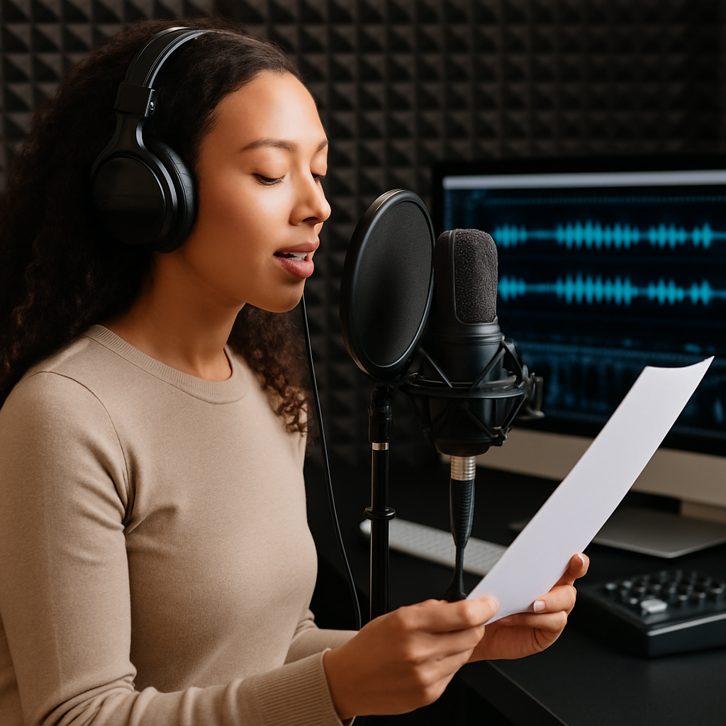 Voice-Over & Narration Recording (Studio – 1 Hr)